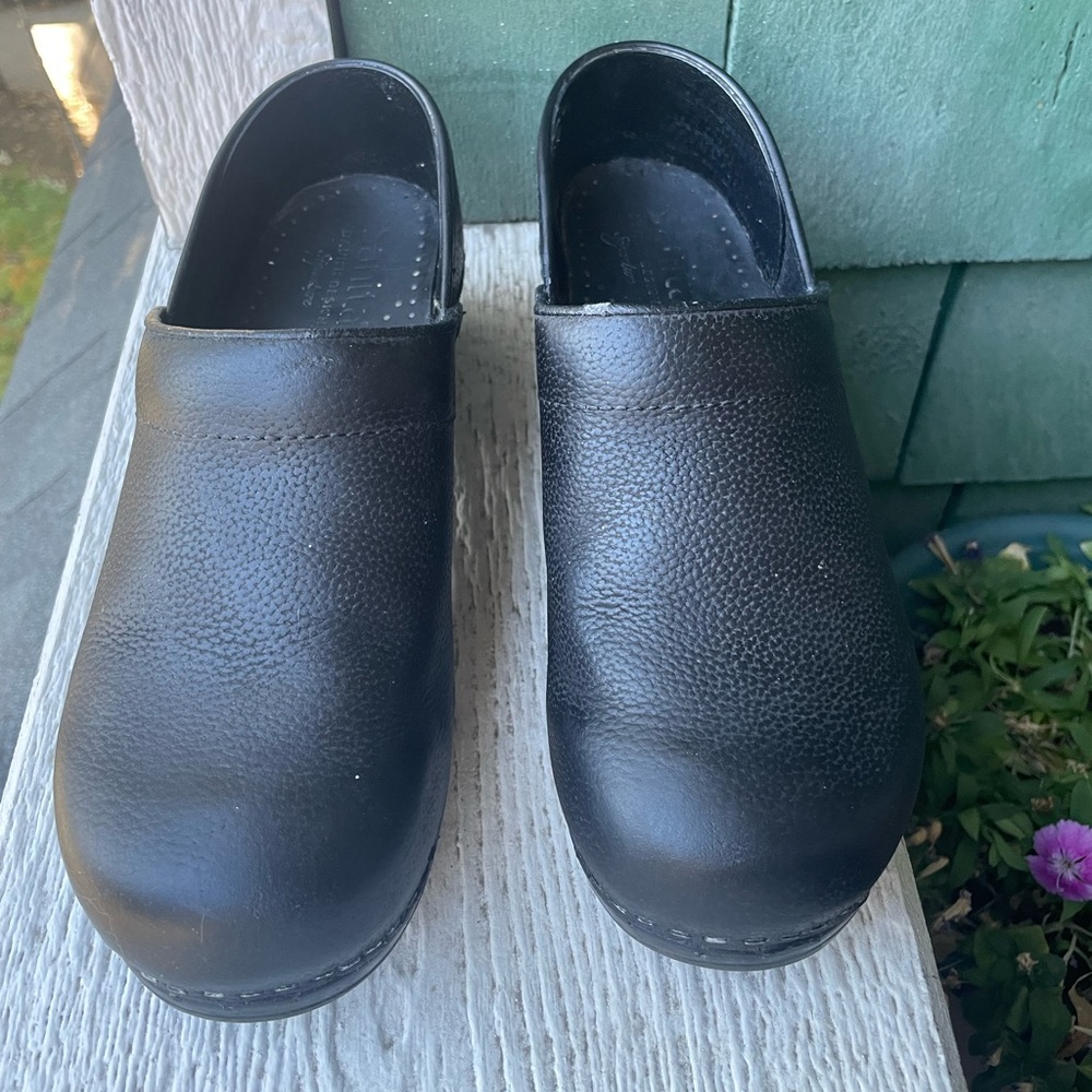 Sanita Leather Clog